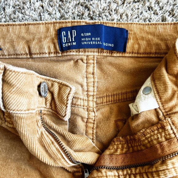 Gap High Rise Universal Legging Corduroy Pants - Picture 2 of 7